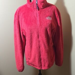 The North Face Women's Vibrant Pink Teddy Jacket